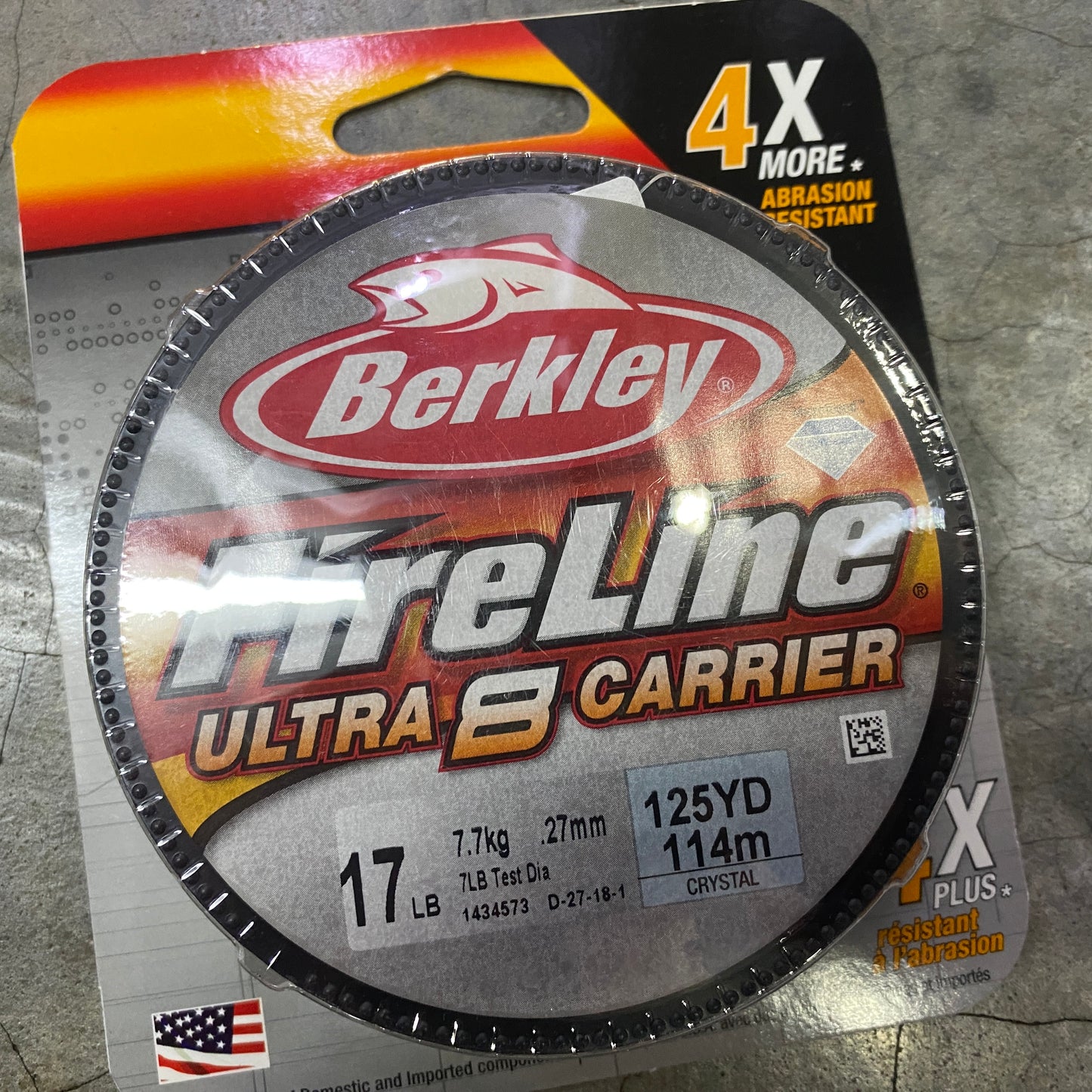 FireLine Ultra 8 Carrier 125yds (Clearance)