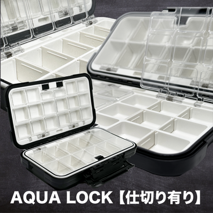 Aqua Lock box (with divider)