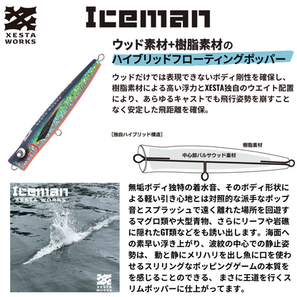 Iceman 265mm 123g