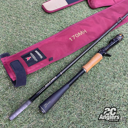 14 Poison Ultima 170MH 10-20lb (USED, 9/10) with rod sleeve/bag (36465)