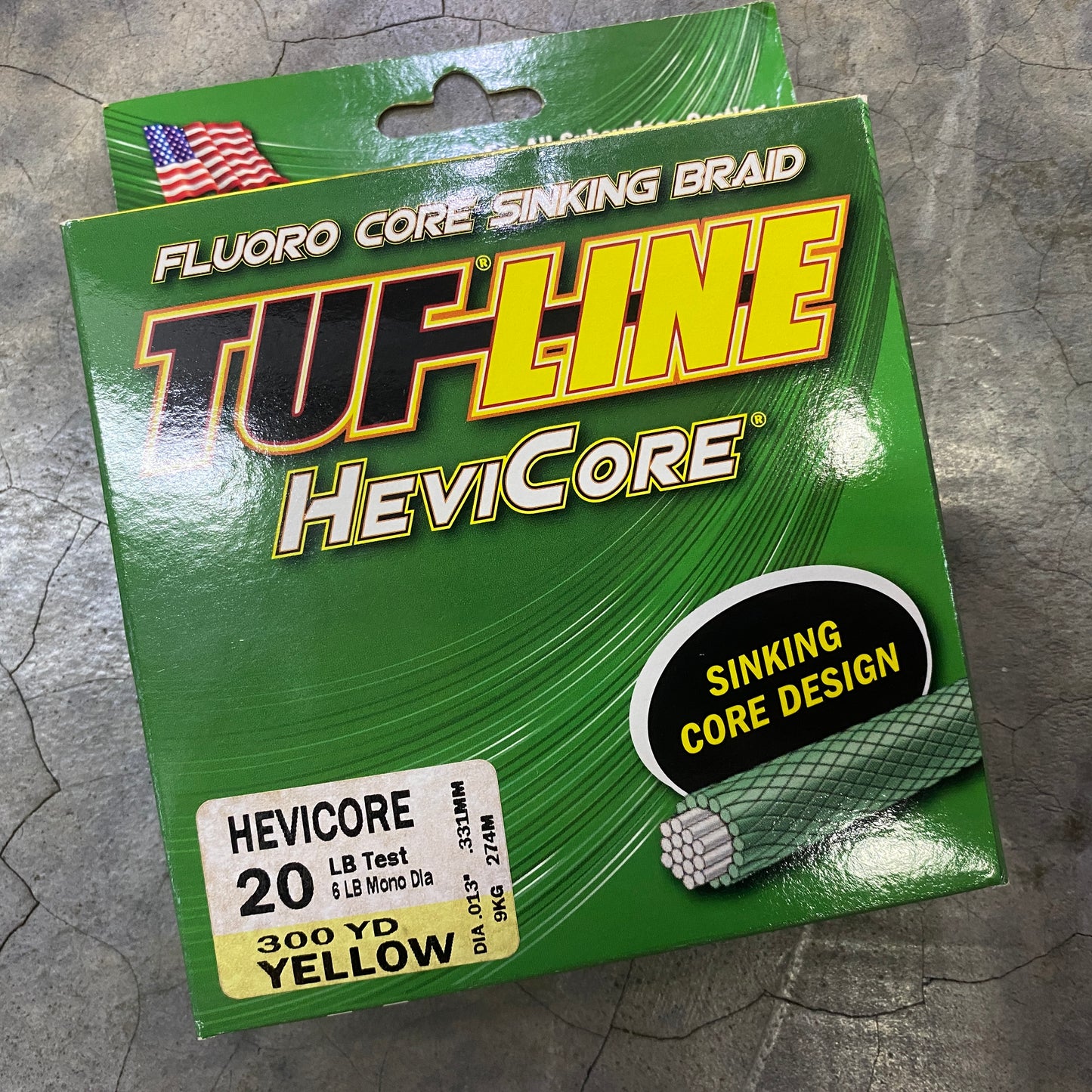 TUFLINE Hevicore Sinking Braid (Clearance)