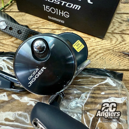 2019 Ocea Jigger F Custom 1501HG (USED, 9/10) with box + S+ RC-SJ 95-105mm