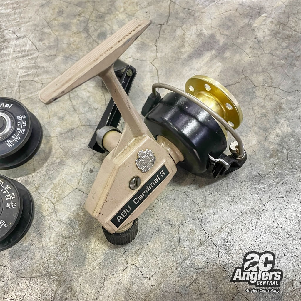 AbuGarcia Cardinal 3 (VINTAGE, 8/10) as is – Anglers Central