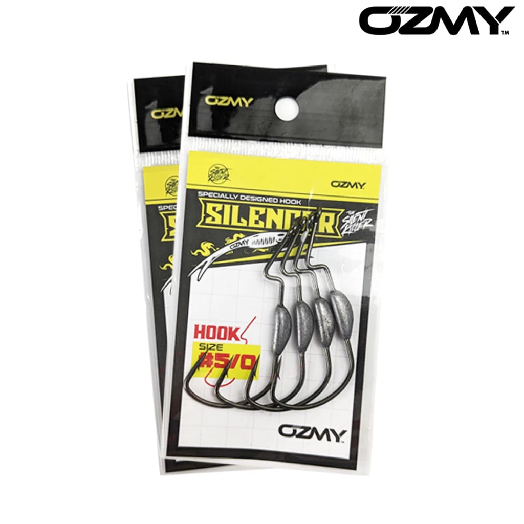 Penyenyap Cangkuk Wajar 5/0 5g (4pcs) untuk Penyenyap 12cm