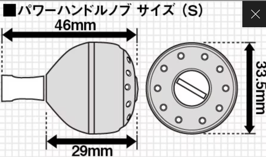 Yumeya Aluminum Round Power Handle Knob (Type A)