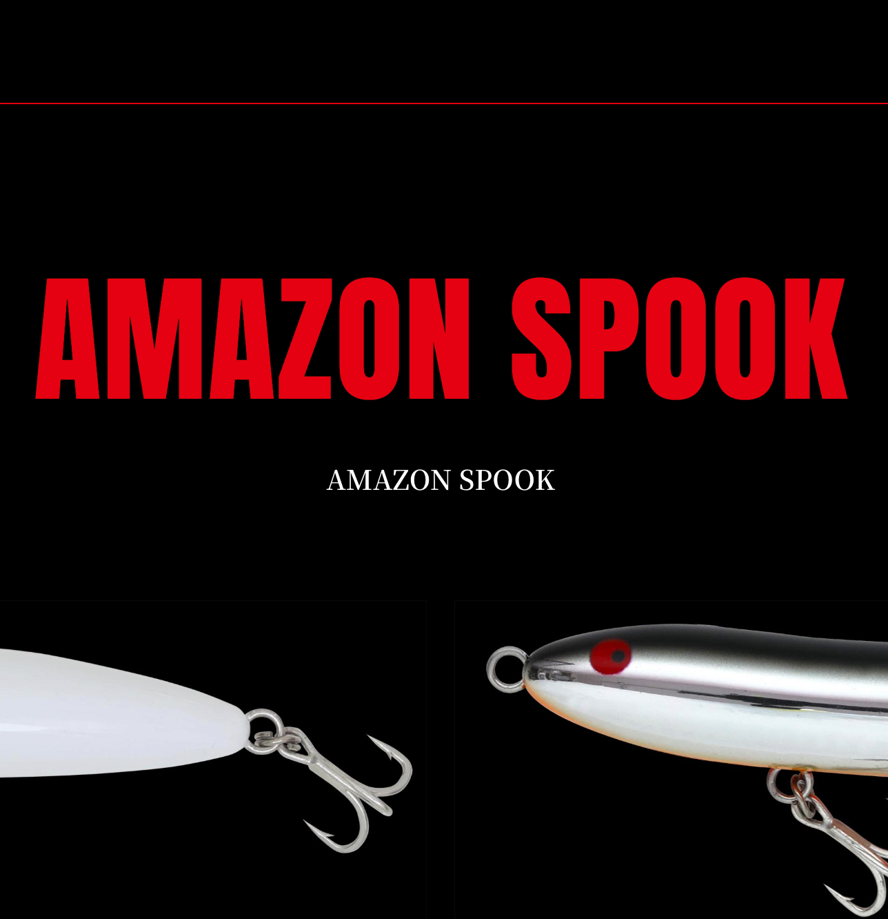 Amazon Spook (110mm 25g) 2024 colours