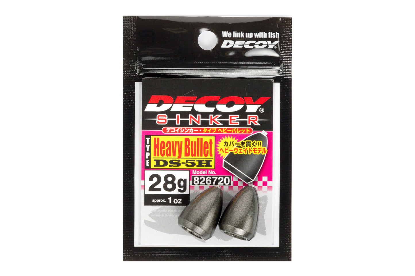 DS-5H Decoy Sinker Jenis Peluru Berat 18G