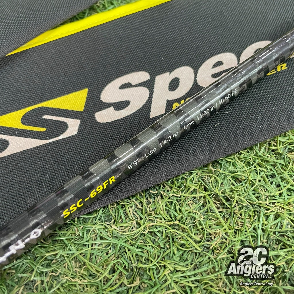 Speedstyle SSC-69FR 14-30lb (USED, 9/10) with rod bag/sleeve