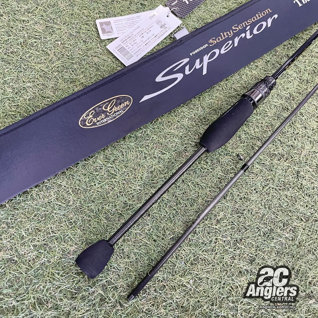 Salty Sensation Superior The "Thunder Shot" SPRS-65L-T (USED, like new) with rod bag/sleeve