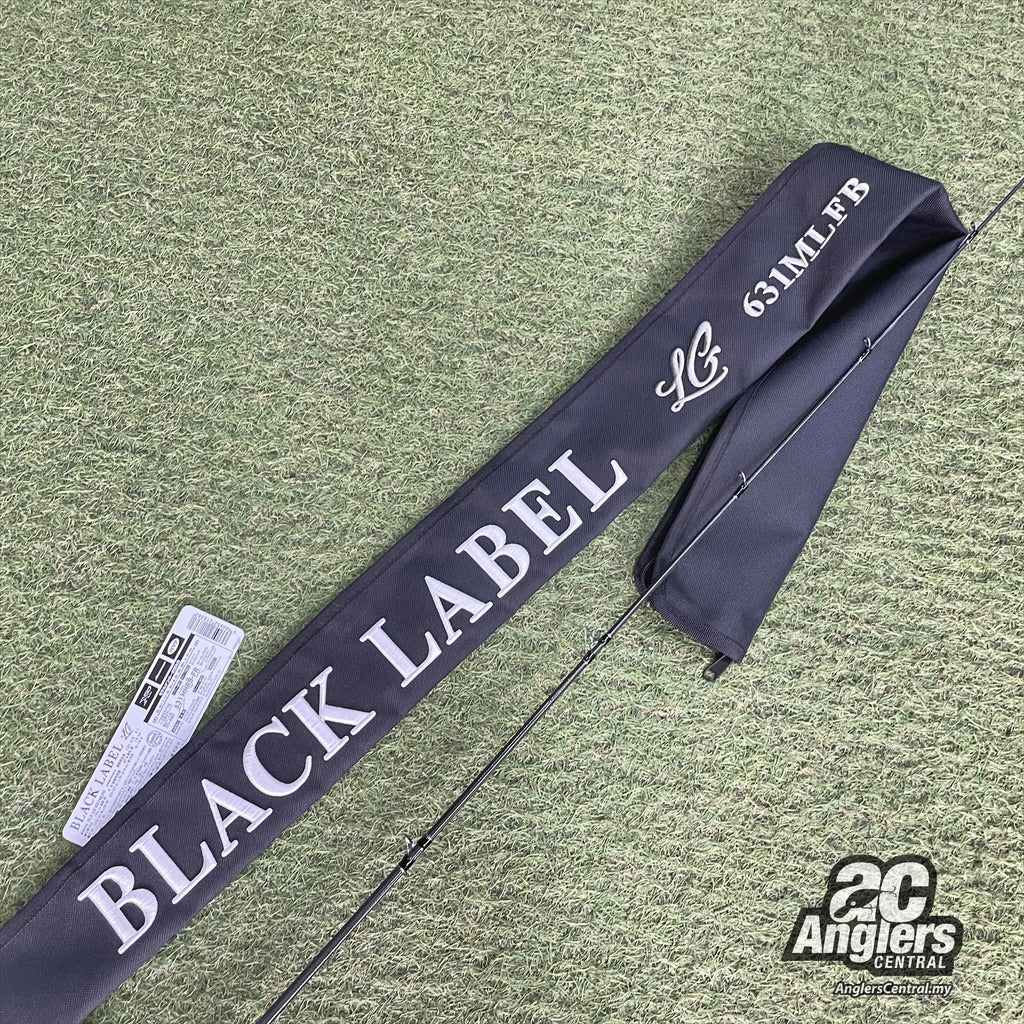 Black Label BLX LG 631MLFB (USED, 9.5/10) with rod bag/sleeve