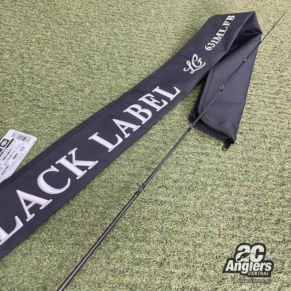 Black Label BLX LG 631MLFB (USED, 9.5/10) with rod bag/sleeve