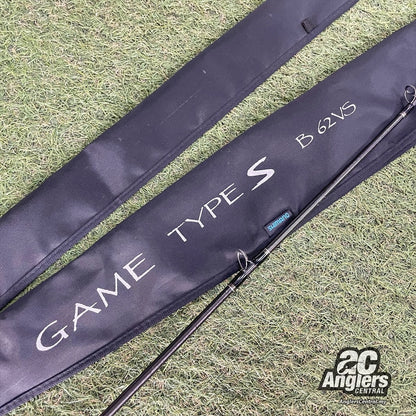 Game Type S B62VS 8-20lb (USED, 9/10) with rod bag/sleeve