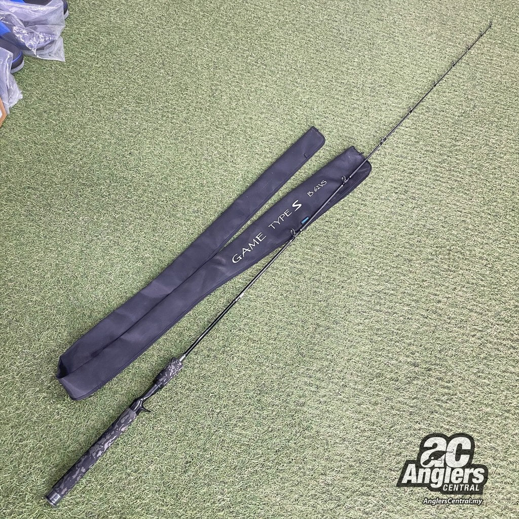 Game Type S B62VS 8-20lb (USED, 9/10) with rod bag/sleeve