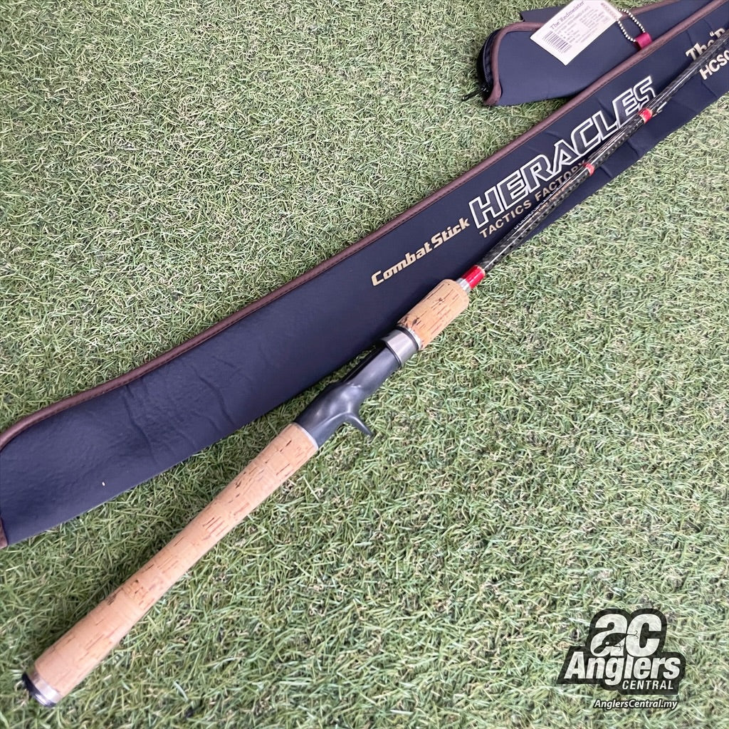 Heracles The Redmeister HCSC-67MHR 10-25lb (USED, 9/10) with rod bag/sleeve