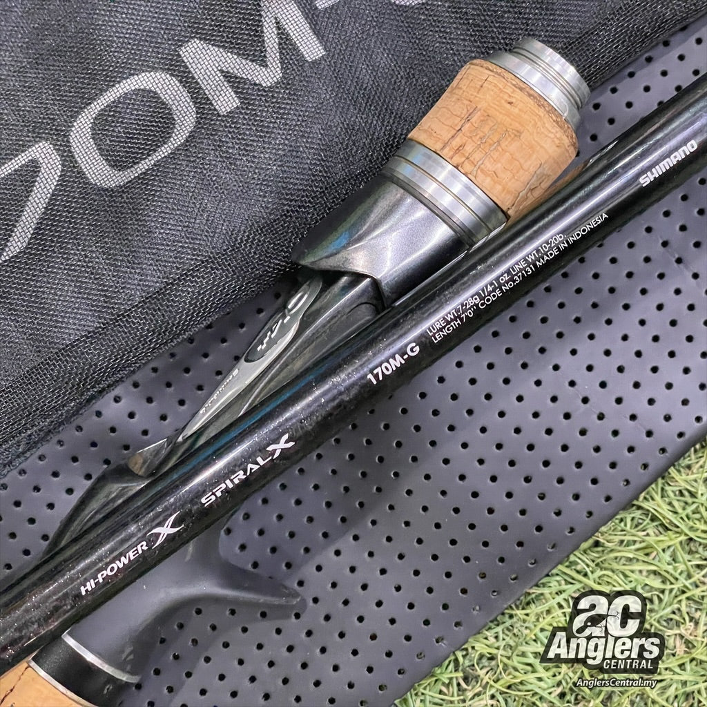 16 Bantam 170M-G 10-20lb (USED, 9/10) dengan beg rod/lengan