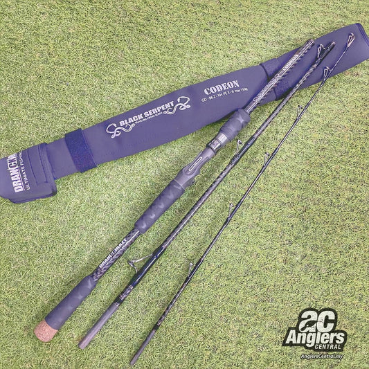 Huge Custom Genoma HG3-65F (3pc) (USED, 9/10) with rod bag/sleeve