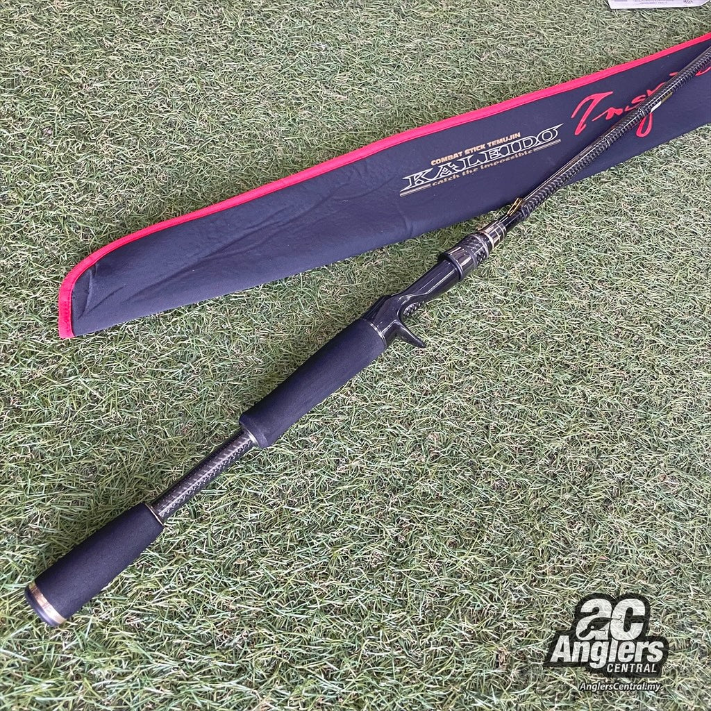 Inspirare Kaleido The Super Cougar TKIC-610MR-BK 8-18lb (USED, 9.9/10) dengan beg/lengan rod