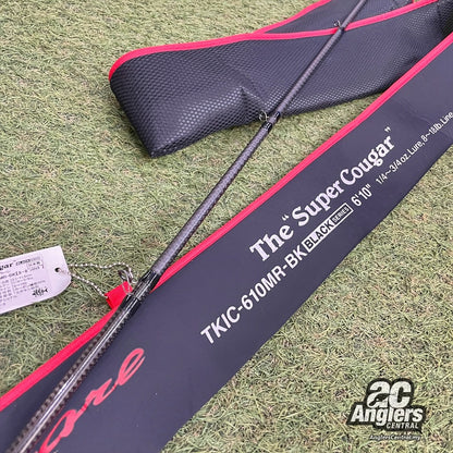 Inspirare Kaleido The Super Cougar TKIC-610MR-BK 8-18lb (USED, 9.9/10) dengan beg/lengan rod