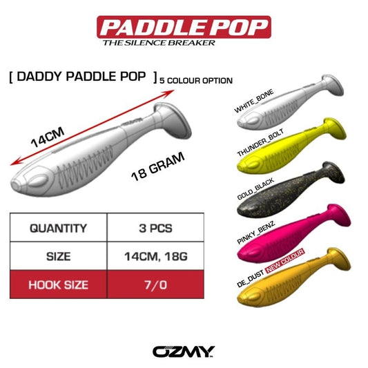 Silencer Paddle Pop (14cm 20g)