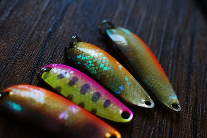 Pre-cut shell sheet for custom lures