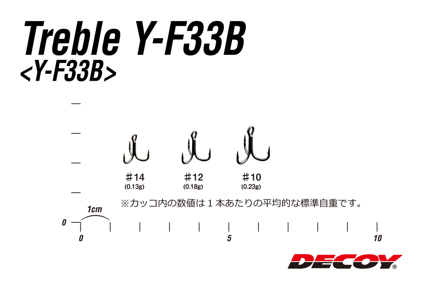 Y-F33B Treble (Clearance)