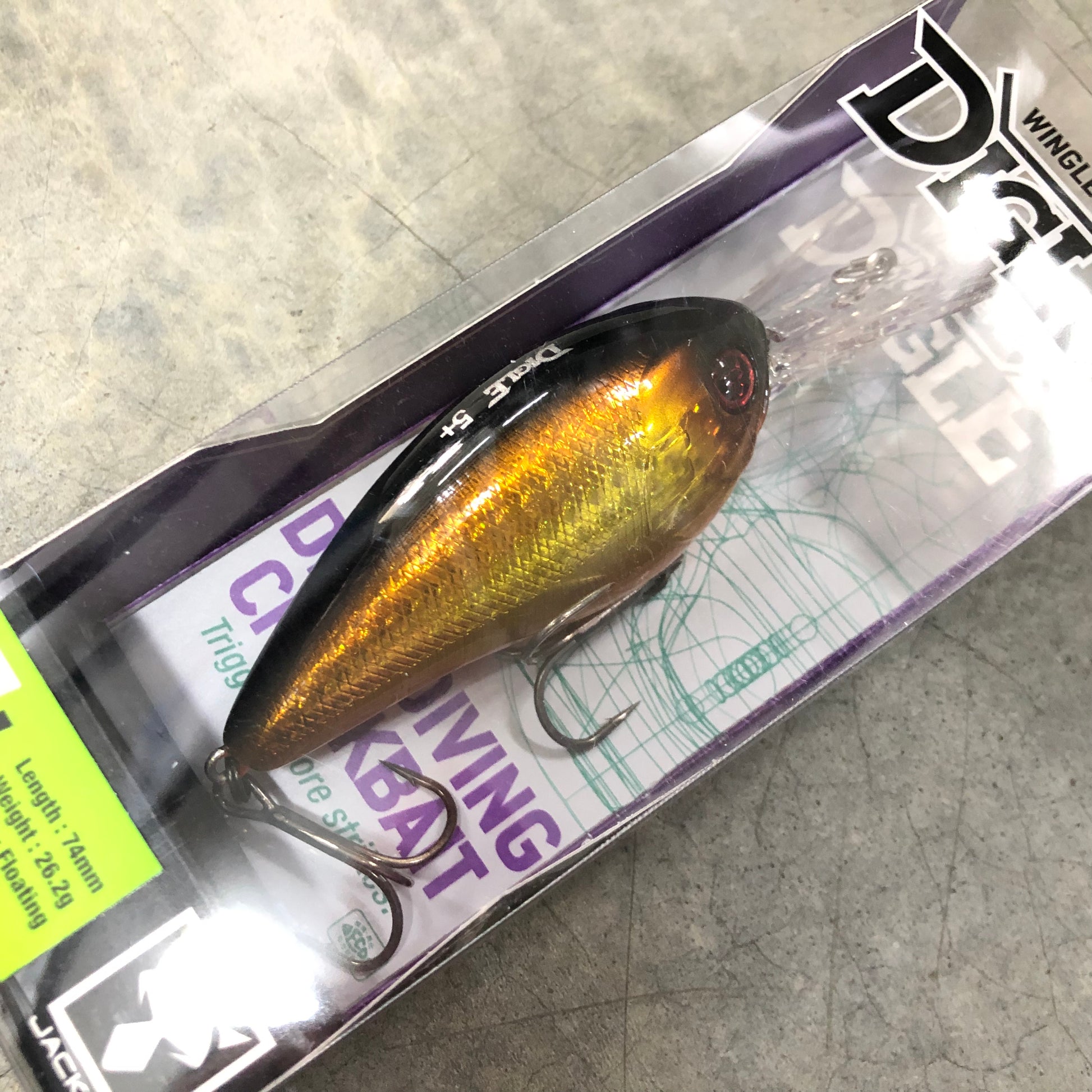 Jackall DIGLE 4 + (16ft diver) System Crankbait NEW - KKJAPANLURE