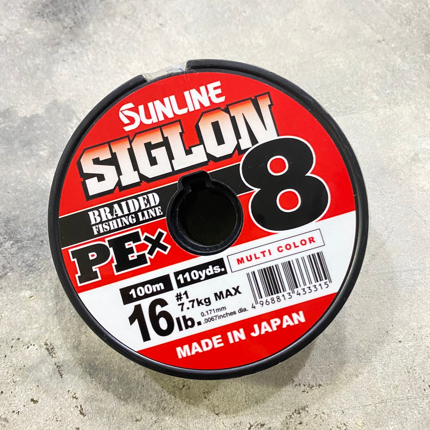 Siglon PE x8 100m bersambung pelbagai warna