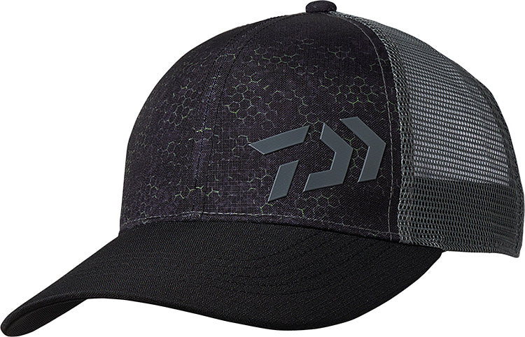 22 DC-6622 Hexagonal Half Mesh Cap