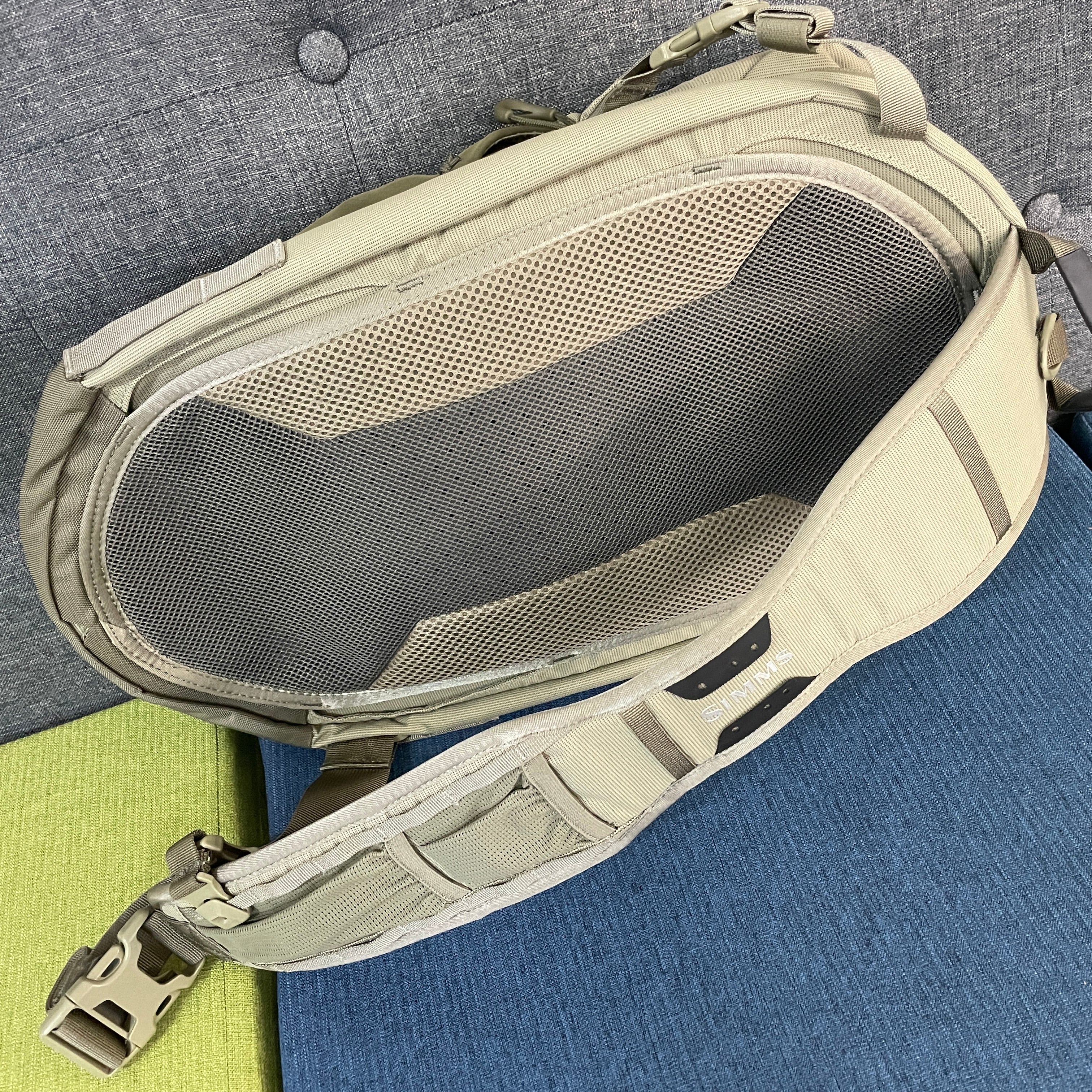 Freestone ambidextrous tactical outlet fishing sling pack