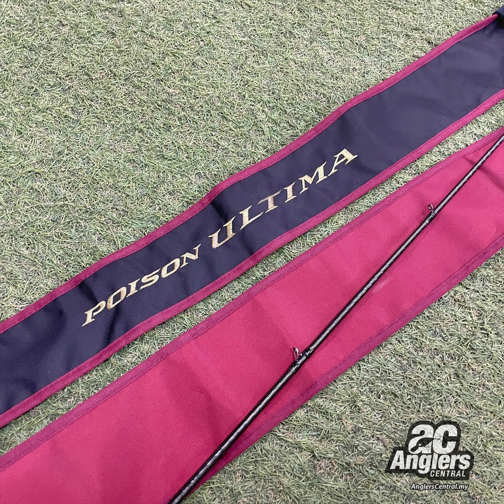 2014 Poison Ultima 162L-S 6-12lb (USED, 9/10) dengan lengan/beg rod