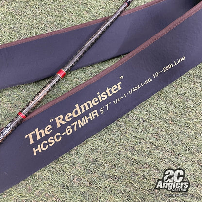 Heracles The Redmeister HCSC-67MHR 10-25lb (USED, 9/10) dengan beg/lengan rod