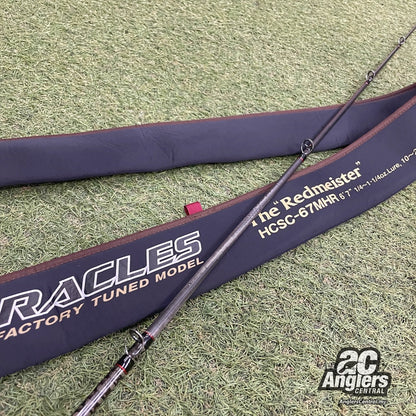 Heracles The Redmeister HCSC-67MHR 10-25lb (USED, 9/10) dengan beg/lengan rod